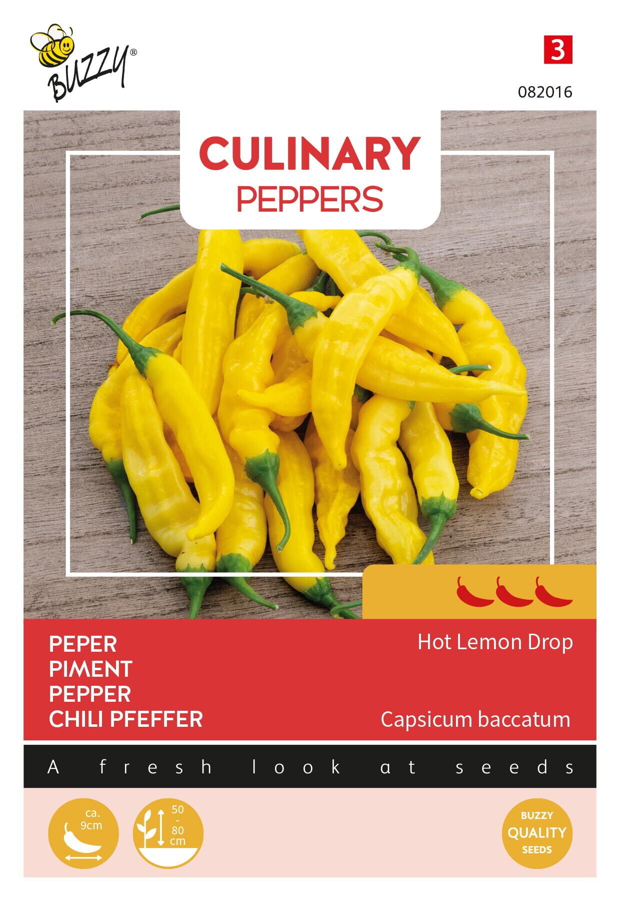 Buzzy® Culinary Peppers Hot Lemon Drop
