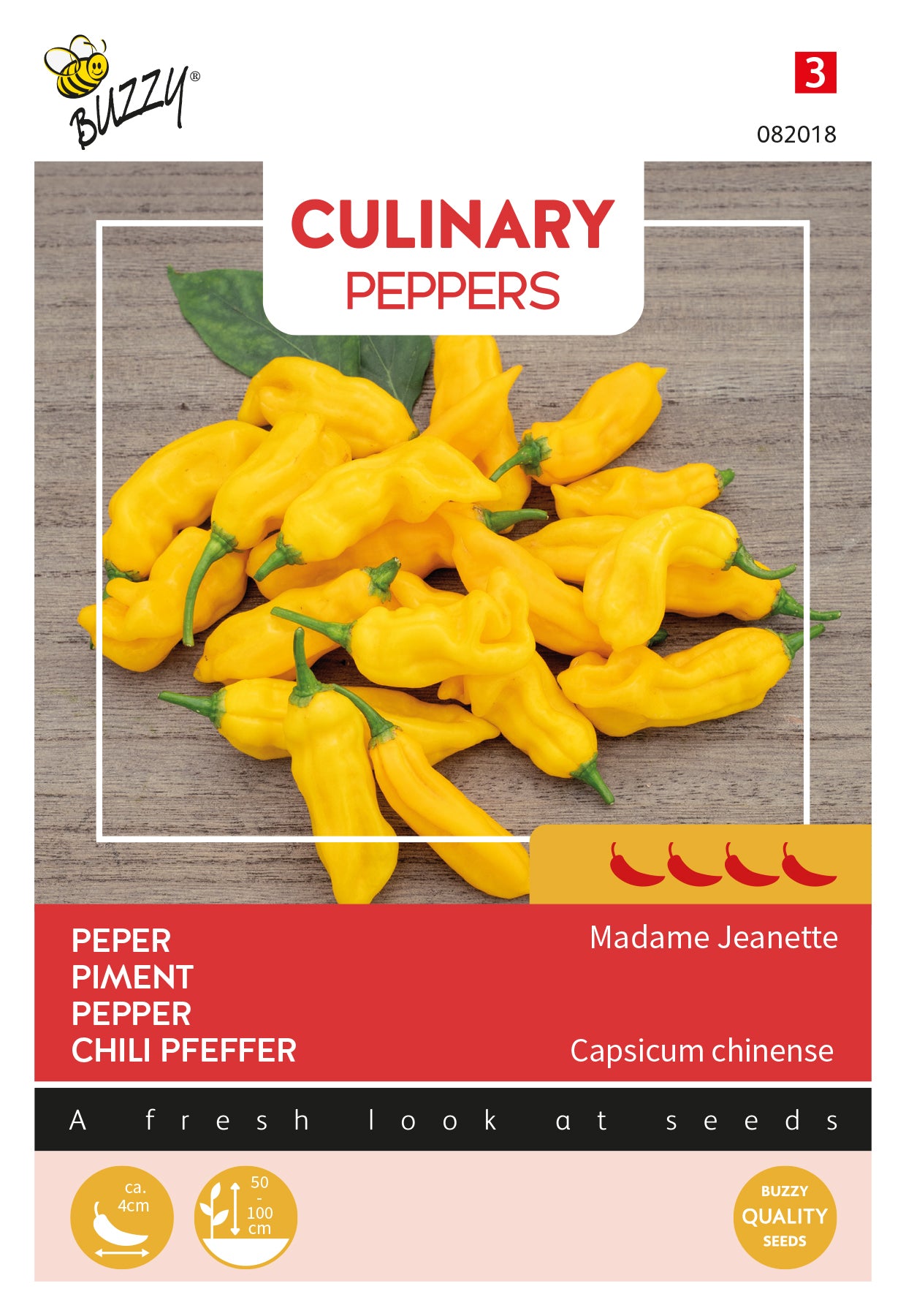 Buzzy® Culinary Peppers Madame Jeanette