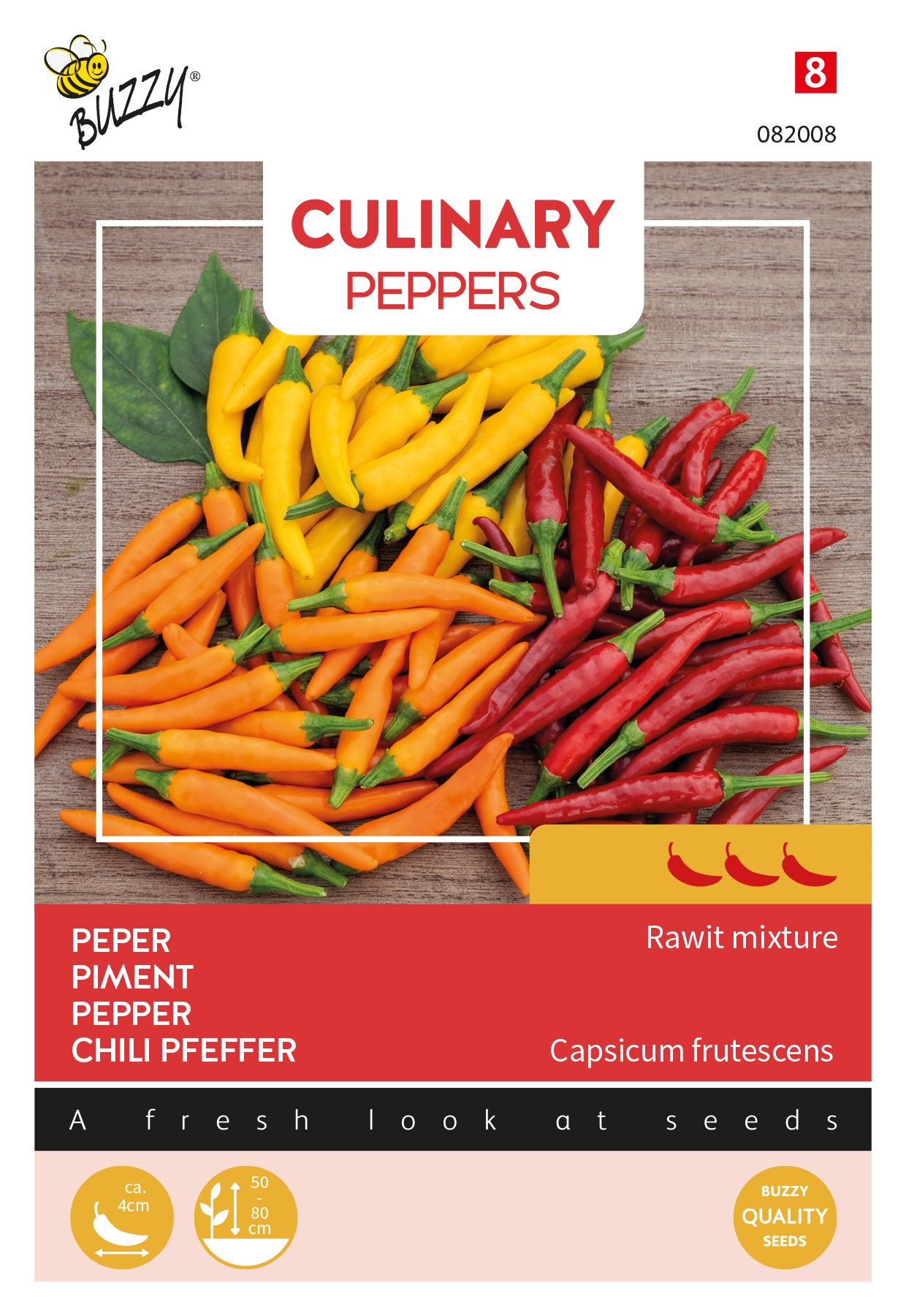 Buzzy® Culinary Peppers Rawit mix