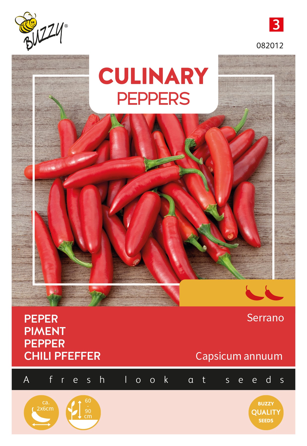 Buzzy® Culinary Peppers Serrano